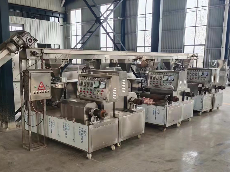 多臺聯(lián)組生產線